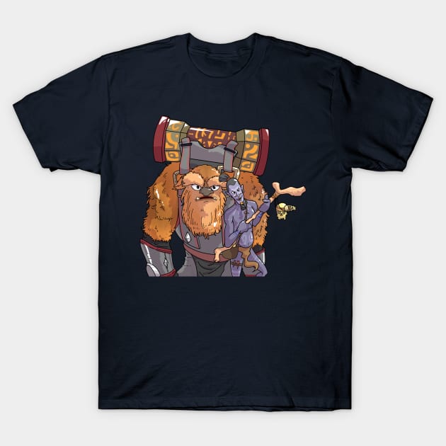 Earthshaker and Witchdoctor Dota 2 T-Shirt by SLMGames